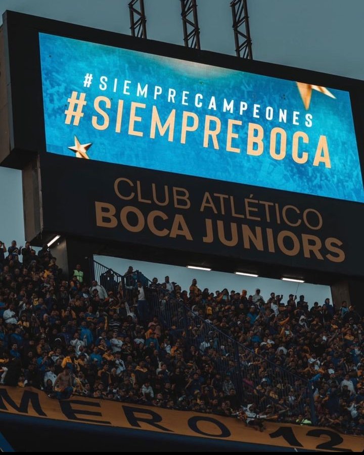 #SiempreCAMPEONES 
#SiempreBoca