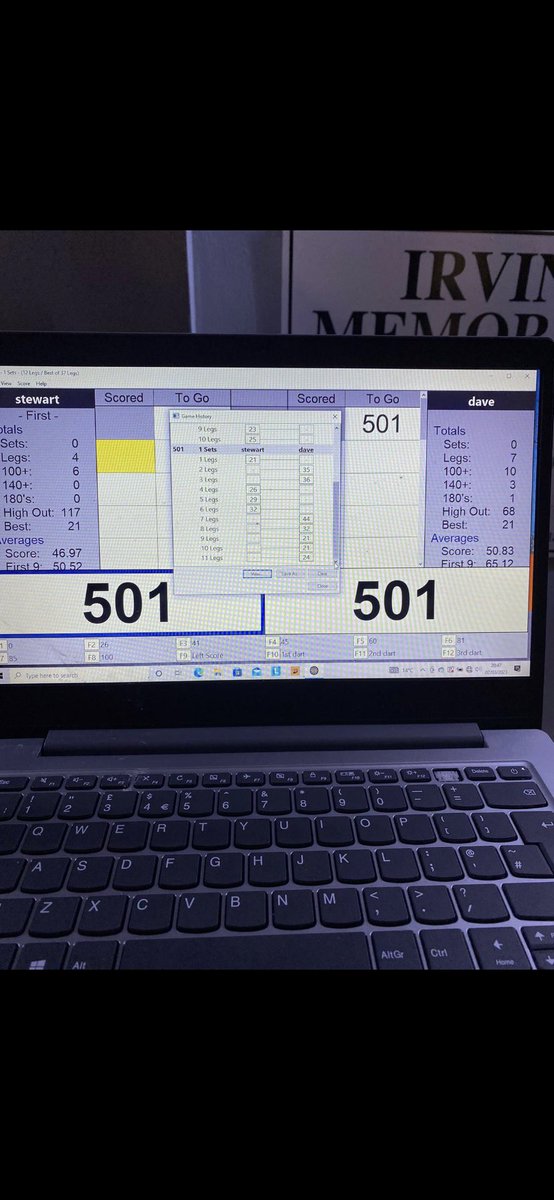 League 1 ! Good win for Davie 🎯🎯