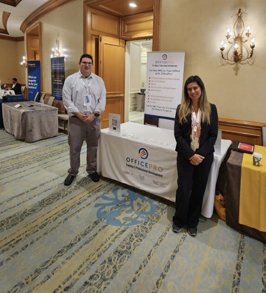 OfficeProU's tweet photo. @NSCA_systems #BLC023 is wrapping up this afternoon.  Be sure to stop by, #connect, share your insights, and enter to win $50! https://t.co/lVam9Hjt25