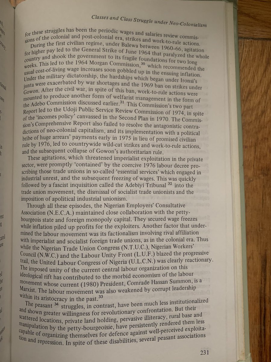 cmrdef's tweet photo. i think these pages in particular are very important. especially since the nigerian election has passed.

(pages from imperialism and underdevelopment in nigeria: the diaclects of mass poverty, by bade onimode). https://t.co/fMY7r7iw1U