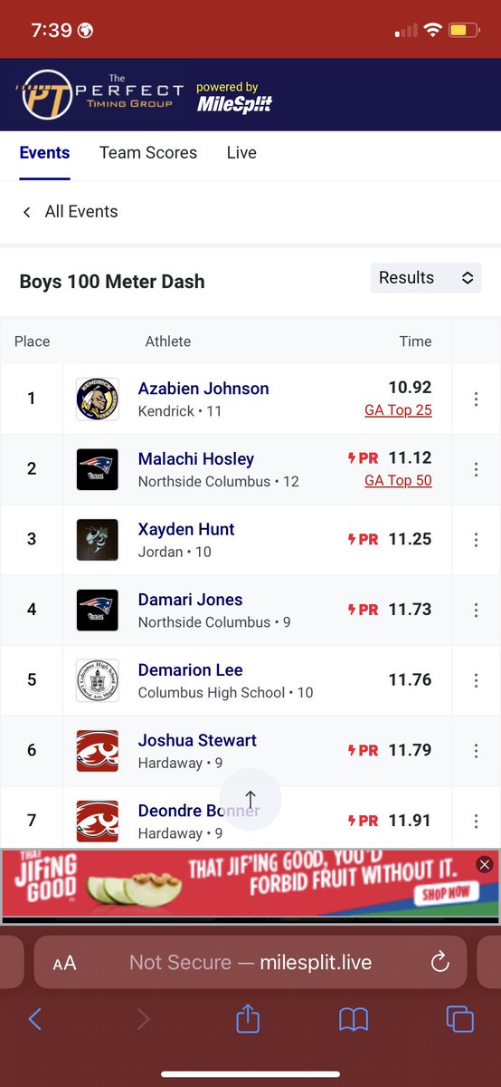 hosley_malachi's tweet photo. Whats better then starting the season off  running a 11.12 in the 100m @20_DSims @PatriotRecruits @RecruitGeorgia @PENNfb @IvyLeague https://t.co/h8kEUdeR5z