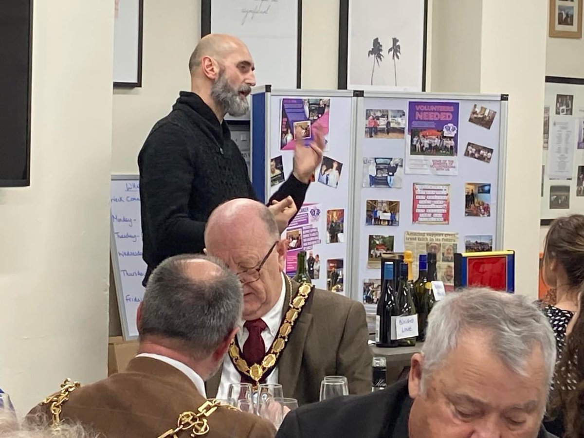 Cllr_C_Atkinson's tweet image. Proud to be representing #Ferryhill at Spennymoor this evening, very kind invitation from #Spennymoor Mayor Cllr Dean Ranyard to his wine tasting charity evening x