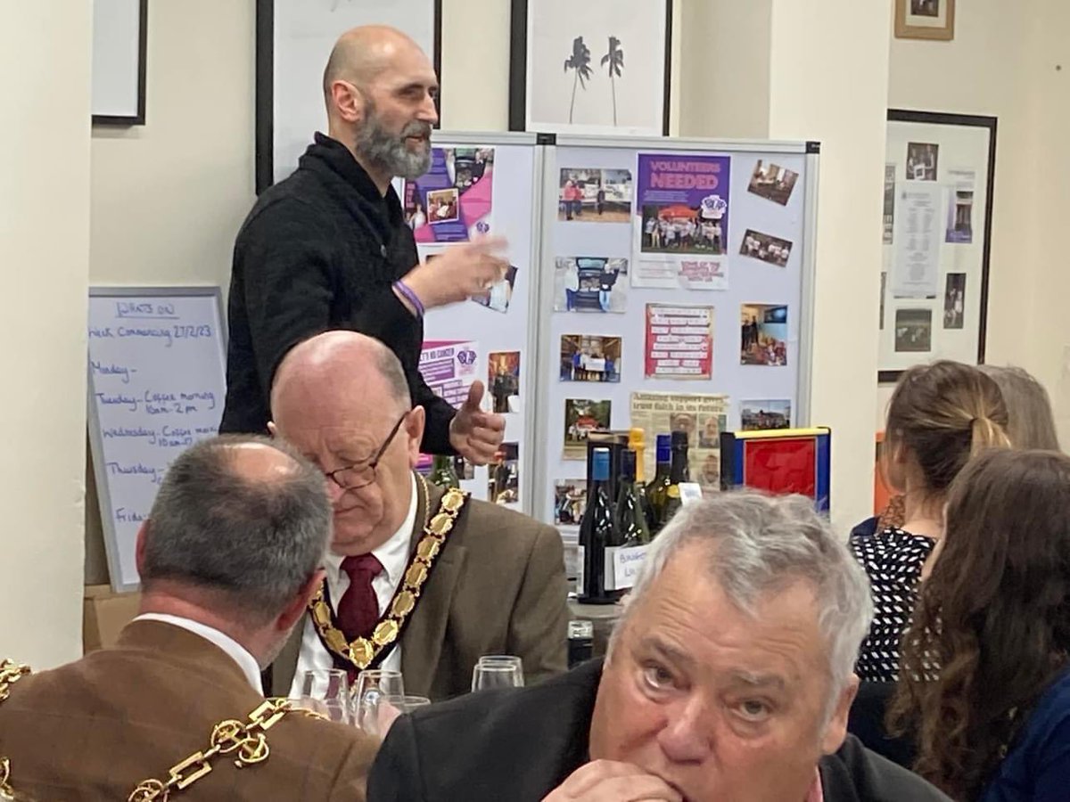 Cllr_C_Atkinson's tweet image. Proud to be representing #Ferryhill at Spennymoor this evening, very kind invitation from #Spennymoor Mayor Cllr Dean Ranyard to his wine tasting charity evening x