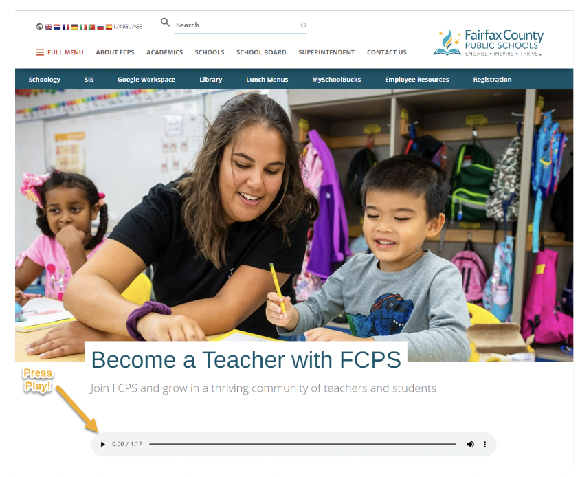 Fairfax Schools 🌟 on Twitter "Have you tried our new and improved