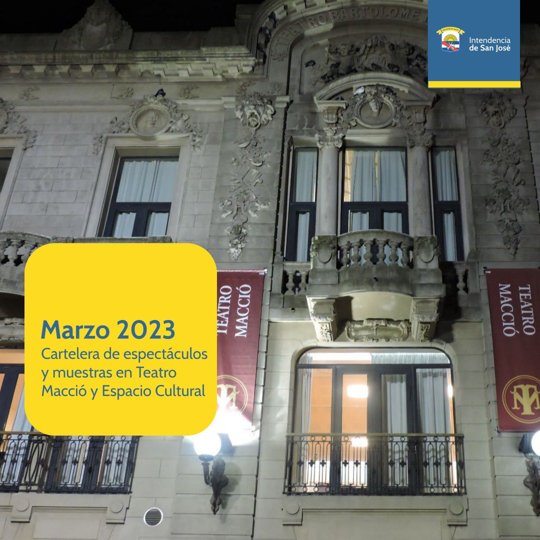2.03.2023 
La #IntendenciadeSanJosé te invita a disfrutar de la agenda sociocultural y turística en el departamento de #SanJosé 

➕ ℹ en:
sanjose.gub.uy/2023-02-27cart…

#IntendenciadeSanJosé
#VivíSanJosé #verano #otoño 
#TurismoSanJoséUy <a href="/regioncentrosur/">DestinoCentroSur</a> <a href="/Uruguay_Natural/">Uruguay Natural</a> #Uy 🇺🇾