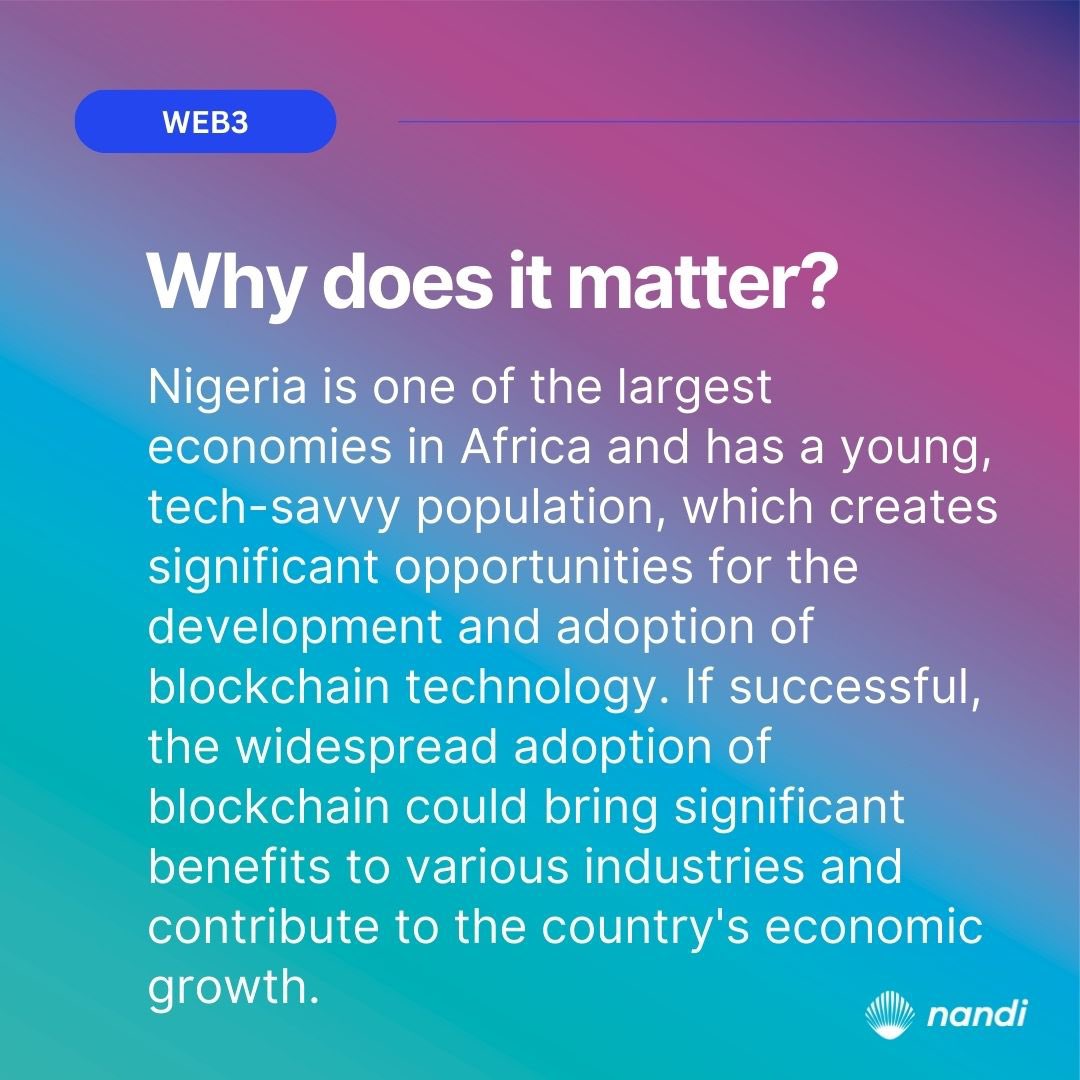 Good Day Nandi Tribe!

Do you agree with this equation,

🇳🇬 + BLOCKCHAIN = 📈
#nandinews #blockchain #nigeriadecides