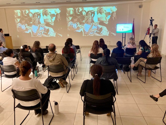 EusatTb's tweet photo. Day 2 of the Annual Meeting: We welcomed international speakers at @IndexSaci  and on ZOOM during our #InternationalSympsosium. Speakers of @imi_eupearl , @INNOVA4TB , PhD cadidate Chari Coronel, and Guillermo Sequera of Paraguay's MoH presented on various topics. Thanks all! https://t.co/BBqep3O7qQ
