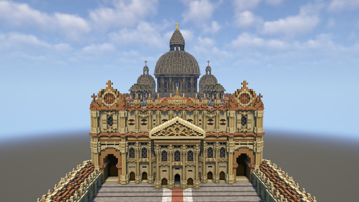 FrostBeertje's tweet image. So I might've forgot Twitter for a while, Made a build in the meantime though! It's not perfect but very closely inspired by the Vatican. 

#Minecraft #Minecraftbuilds #minecraft建築コミュ