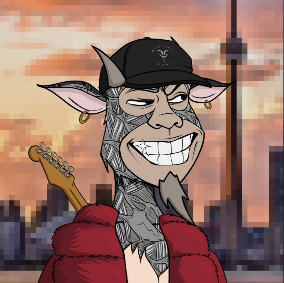 DevoHwrd's tweet photo. @Lew_Langer @WildGoatGangNFT in the house!!! #bahhhh #wgg https://t.co/JwDMQOvUjA