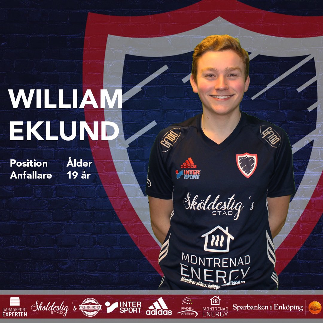 enkopingunited's tweet photo. William Eklund klar för United! 

Intervju finns att läsa på hemsidan. https://t.co/8LO45CJvbV