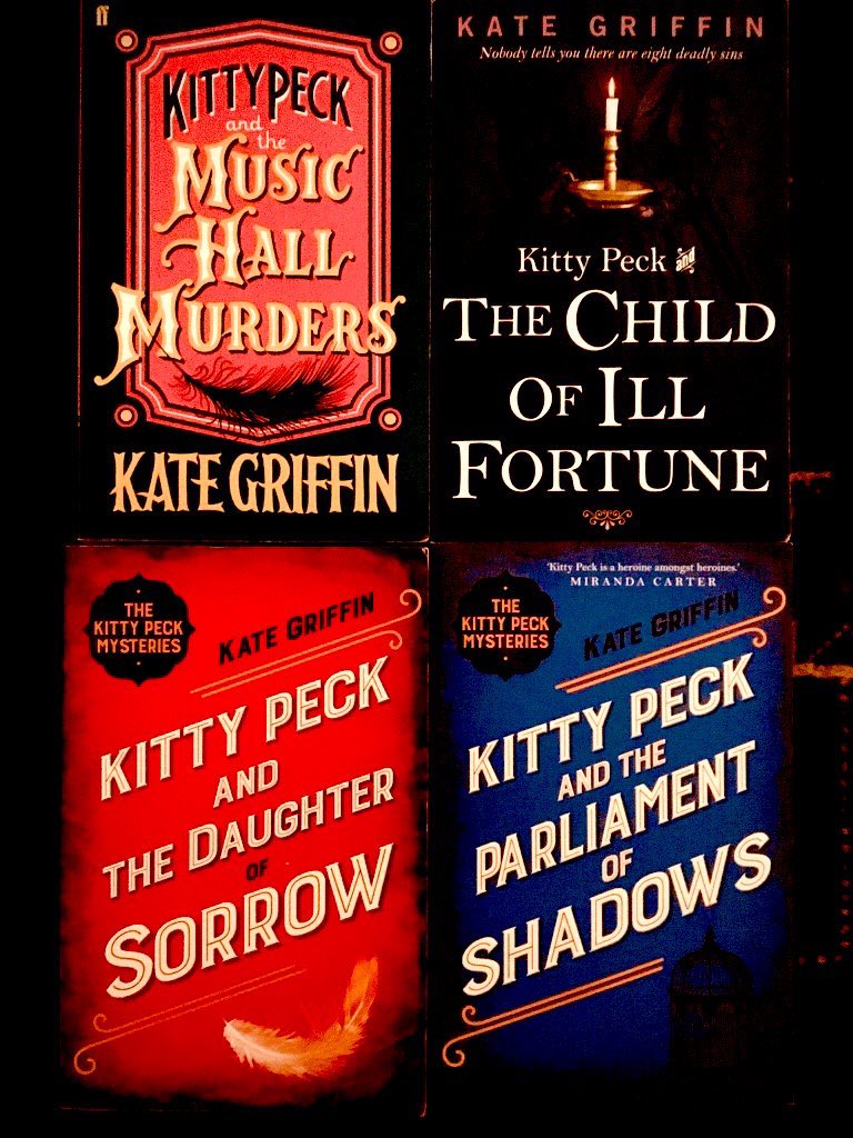 KateAGriffin's tweet photo. I poured my love of #Victorian music hall into these books. #KittyPeck is a spiky aerial artiste and bawdy performer. She solves murders and SO much more…
Series published by @FaberBooks
Start with Kitty Peck and the Music Hall Murders… and ENJOY https://t.co/jCpuOnf3Wp