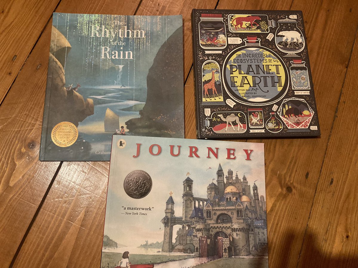 What are your favourite texts to anchor lessons around #Sustainability in class? I’d love to build and share a list.
I’ll go with these 3: rhythm of the rain (personal love), planet Earth (non-fic), journey (creative)
@MrBoothY6 @LizzieRobinson3 . #bookcorner