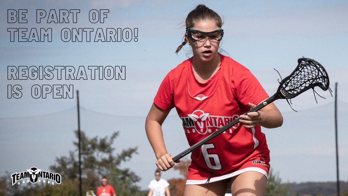 Player registration is open for our 2023 Box Lacrosse, Women’s Field Lacrosse, and Men’s Field Lacrosse teams. Deadline to apply is April 7.  
pointstreaksites.com/view/teamontar…

#TeamOntario #TeamOntarioLacrosse
#Lacrosse #Lax #BoxLacrosse #FieldLacrosse #OntarioLacrosse