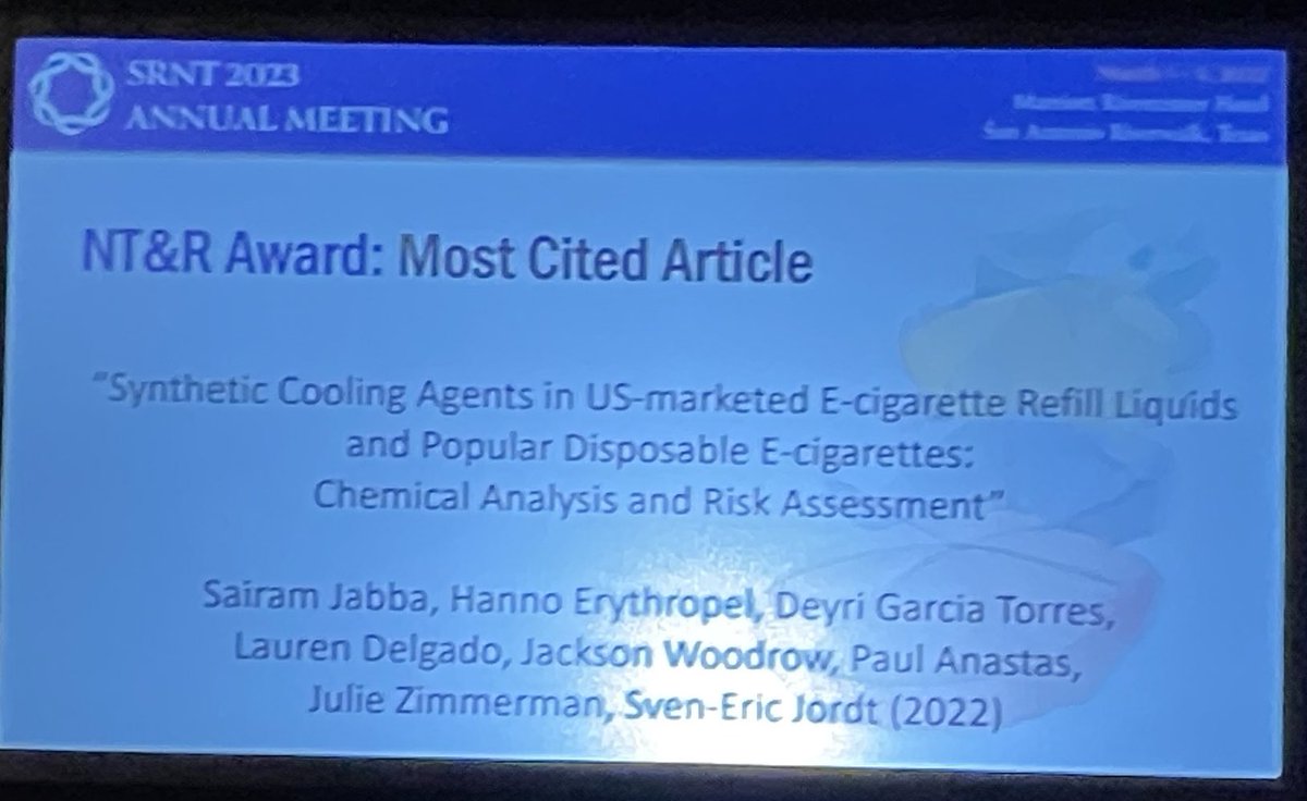 @BasicSRNT researchers were nicely represented at the #SRNT2023 awards ceremony. Congratulations to all the winners. 
@DrNiiAddy @DamajLab @RBevins @DrDenizBagdas @allvall @sejordt @SairamJabba @Dr__Ery