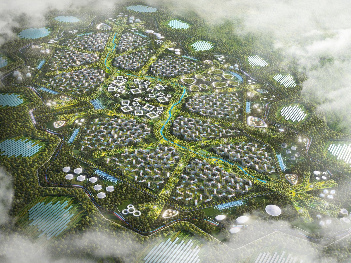 parametricarch's tweet photo. Introducing Africa’s Largest Net-Zero City Concept: THE PARKS By URB.

https://t.co/fXBKH2ipp9 https://t.co/IqrrOeL8qp
