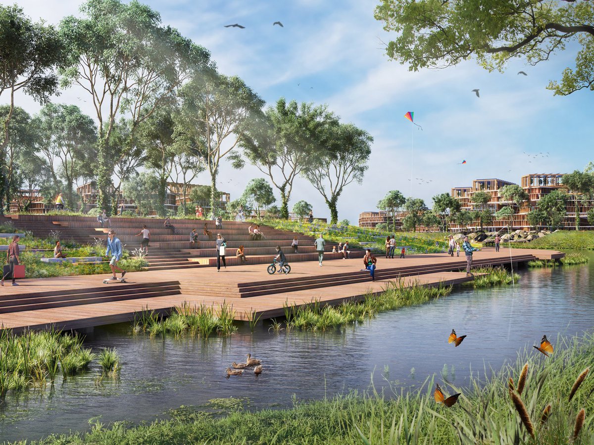 parametricarch's tweet photo. Introducing Africa’s Largest Net-Zero City Concept: THE PARKS By URB.

https://t.co/fXBKH2ipp9 https://t.co/IqrrOeL8qp