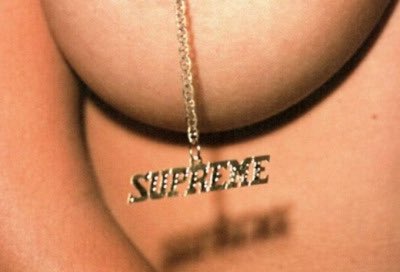 auntymurda's tweet image. jamil gs x supreme. 2001