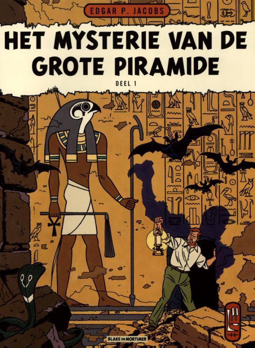 Nutwerk's tweet photo. Archeologen ontdekken 9 meter lange tunnel in piramide van Cheops. #BlakeMortimer https://t.co/DgAARIQWEs https://t.co/XxZnR06NS5