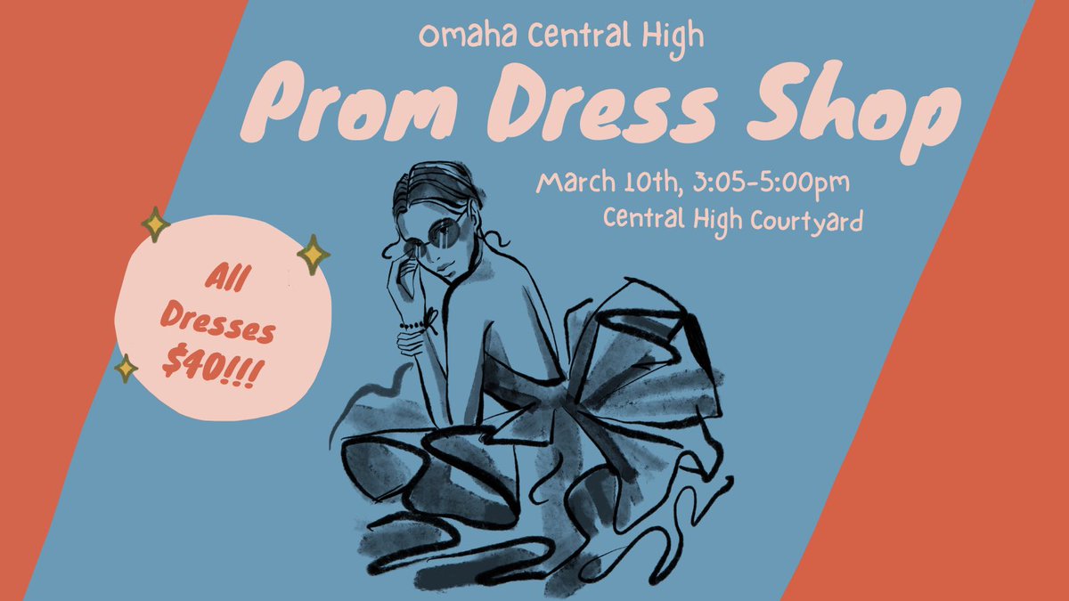 OPSCHS__STUCO's tweet photo. Stop in the courtyard after school next Friday March 10th to shop for a prom dress. All dresses will be $40. Hope to see you there:) https://t.co/68CLOUnDrf