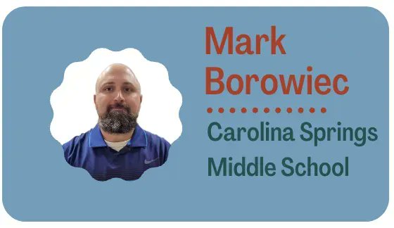 Lexington One DLC (@lex1dlc) on Twitter photo Meet the Team! Mark Borowiec is the DLC at <a href="/CSMS_Huskies/">Carolina Springs Middle School</a>. Learn more about Mark by checking out this video. #RUNDLC @MrB_CSMS_DLC
buff.ly/3KP3GTe Meet the Team! Mark Borowiec is the DLC at <a href="/CSMS_Huskies/">Carolina Springs Middle School</a>. Learn more about Mark by checking out this video. #RUNDLC @MrB_CSMS_DLC
buff.ly/3KP3GTe