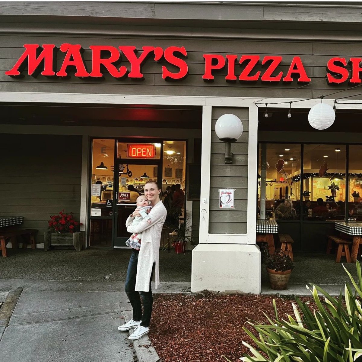 maryspizzashack's tweet photo. #MyMarys "My dad brought me when I was a baby, we've had dinner here countless times, my dad also got me a job here that I loved! Bringing my daughter here now. It was a special moment for me and of course having the delicious food!!" Not just any pizza, it's Mary's Pizza 🍕 https://t.co/8o7hcbgEgQ