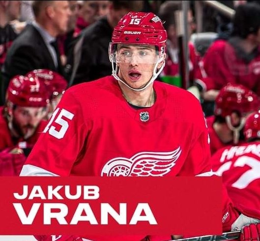 TheRealMedicCJ's tweet photo. As of 15:00 today, Jakub Vrana has been traded. Further details will be released later tonight or tomorrow. Thank you Vrana for the memories here in Detroit #detroitredwings #RedWings #LGRW #NHLTradeDeadline #hockey #vrana #jakubvrana #bertuzzi #toddbertuzzi https://t.co/fXV9rqNsKr