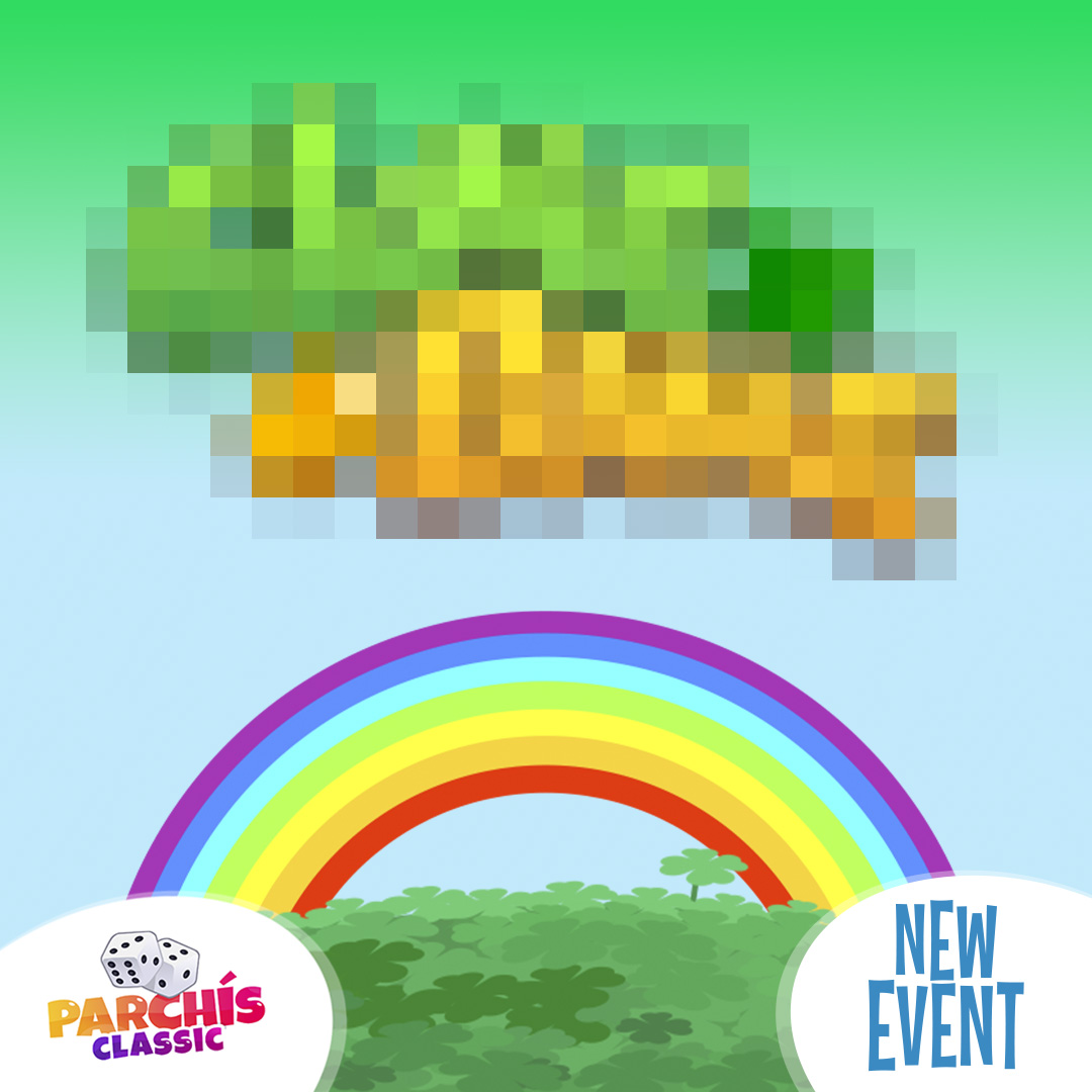 ParchisPlayspac's tweet photo. 💚 Marzo = NUEVO EVENTO 💚 Detrás de este pixelado se esconde el nombre del evento 🤫 ¿Alguien sabe cuál puede ser? 🌈

¡Tira los dados y que empiece la partida! ➡️ https://t.co/i8GCSeT7nC https://t.co/AinYF6KAMa