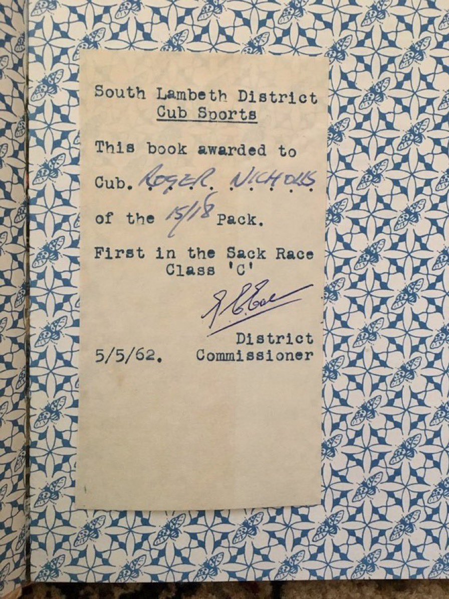 LBFlyawayhome's tweet photo. Who knows if ‘Roger Nicholls’ ever topped this achievement? https://t.co/Xd3PKT6xRC