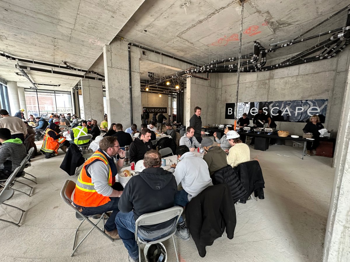 Trade appreciation lunch today at our 55 Charles project with <a href="/moddevelopments/">MOD Developments</a>