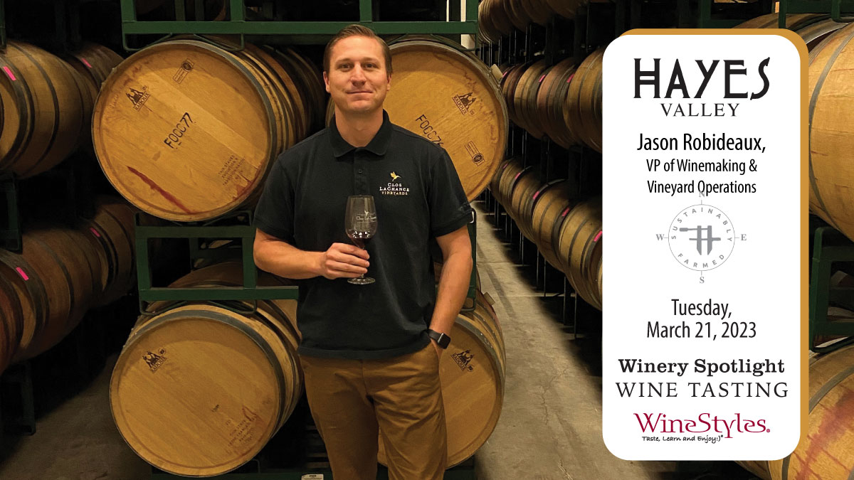 ✅🍷Save the date, March 21st Hayes Valley wine tasting, one of the oldest wine grape-growing regions in California. Jason is tasting with us on the big screen via Zoom. Call us or RSVP at bit.ly/3m5R8N3

#wineryspotlight #winetasting #winestyles #hayesvalley #ankeny