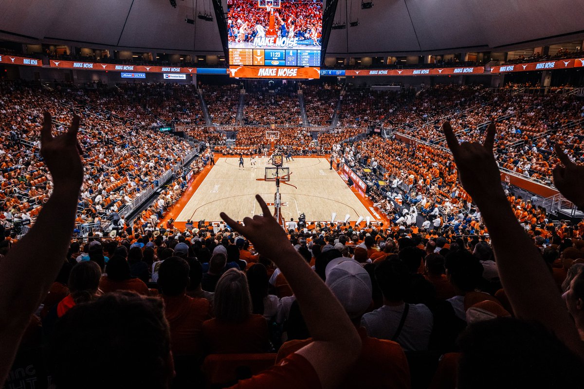 🎟 Ticket Giveaway 🎟

We are giving away 2️⃣ tickets to Saturday's <a href="/TexasMBB/">Texas Men’s Basketball</a> game against Kansas! All you have to do is:
- Retweet this tweet
- Follow us 
- Tag your guest in the comments

Don't miss this top-ten matchup and the last game of the year at <a href="/MoodyCenterATX/">Moody Center</a> 

#HookEm