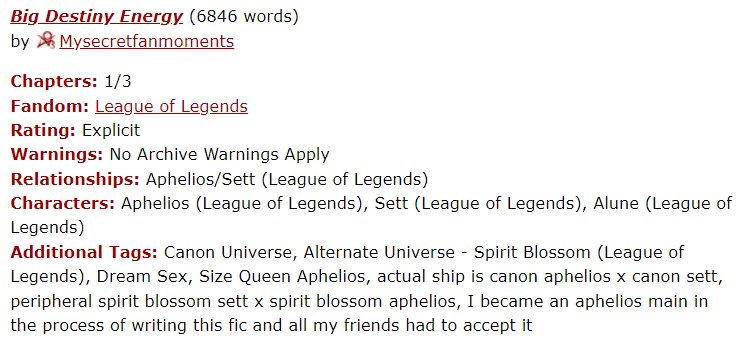 tater_potating's tweet photo. Chapter 1 of my #Settphel fic is up! Prompted by the Spirit Blossom Sett voice line that launched a thousand ships (or just rocket launched one really hard).  

https://t.co/uM9Dze721T https://t.co/jWeK3EiRkS