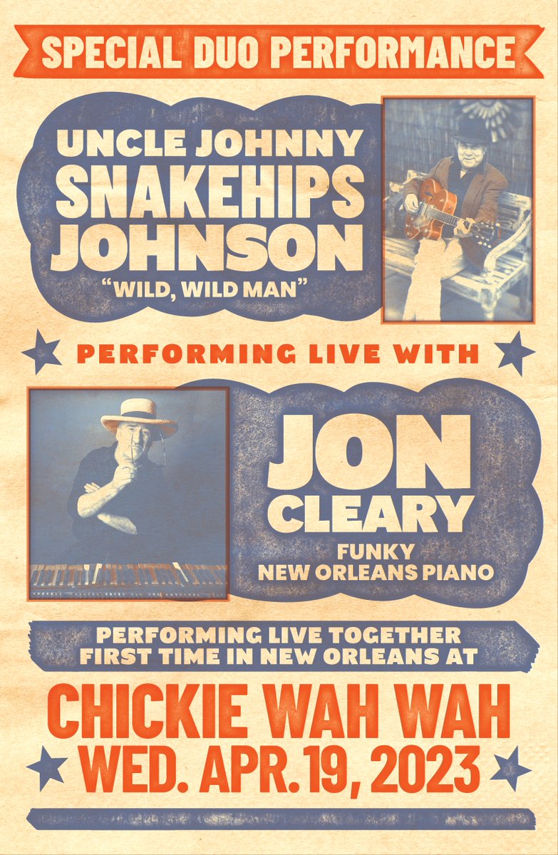 My Uncle and music teacher, Johnny Johnson.  our one-off duo show will be at Chickie Wah Wah,  April 19th.