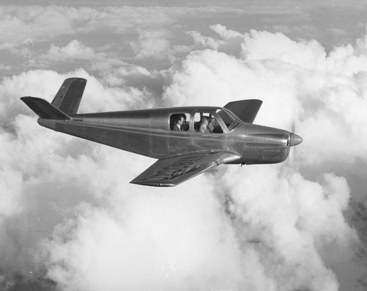 #ThrowbackThursday to the Bonanza's first flight in 1946! 

#FlyBeechcraft #aviation #avgeek #aviationhistory #vintageaviation