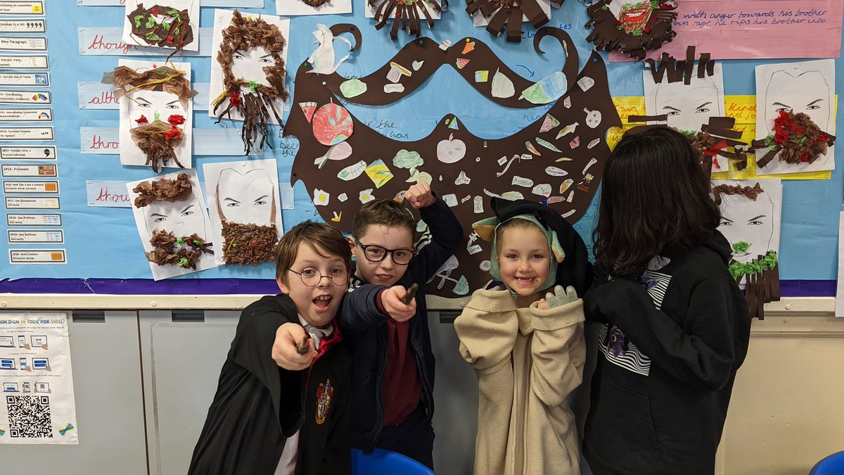 marsdenjunior's tweet photo. Mr Twit's beard has never looked so full! We've had a great time being creative and enjoying the tale of The Twits by Ronald Dahl! #WorldBookDay2023 #creative #aspiration #inspiration #stories #TeamMJS https://t.co/939bkOxVka