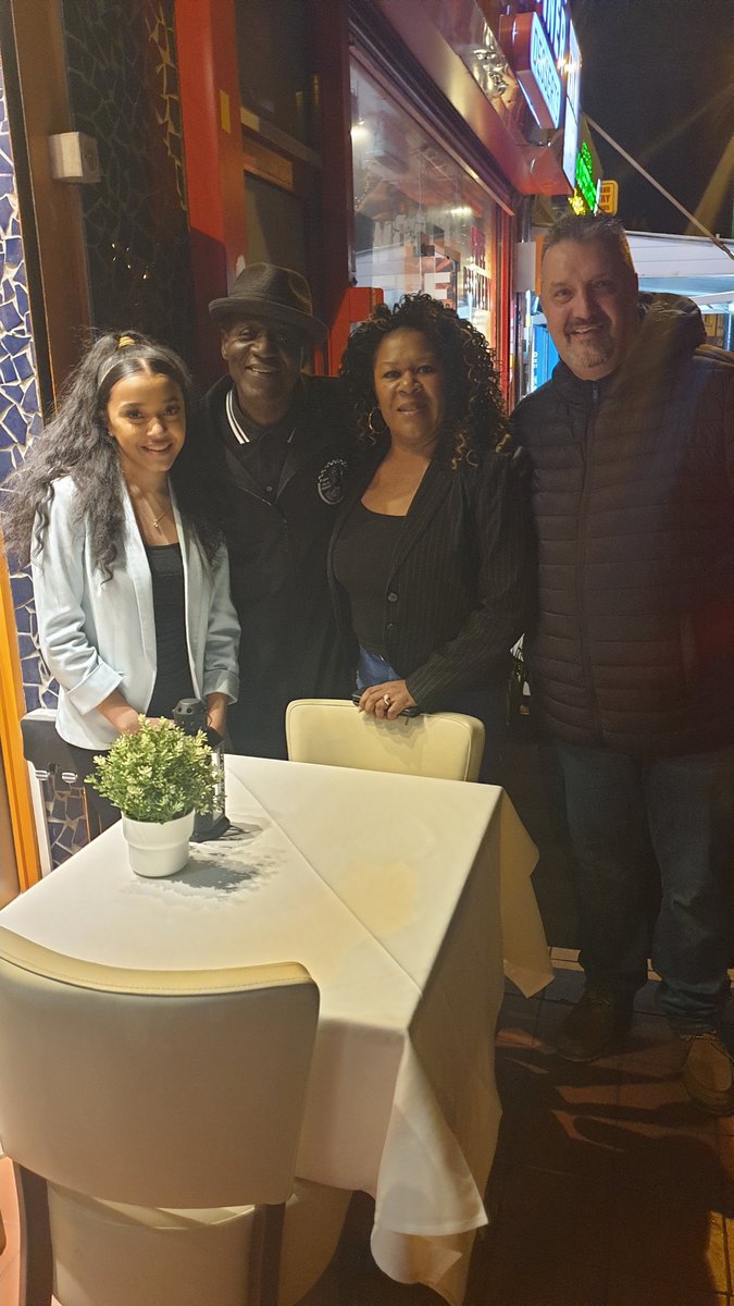 chef_lee1968's tweet photo. Bumping into THE AMAZING, THE SPECIAL, THE GREAT @NevilleStaple was an absolute bonus on my birthday and such a gentleman to agree to a few photos.
Thank you for making 2 fans very happy and a 15 year old confused 😆. 
@ytilda04 https://t.co/gvnwu3v4sA