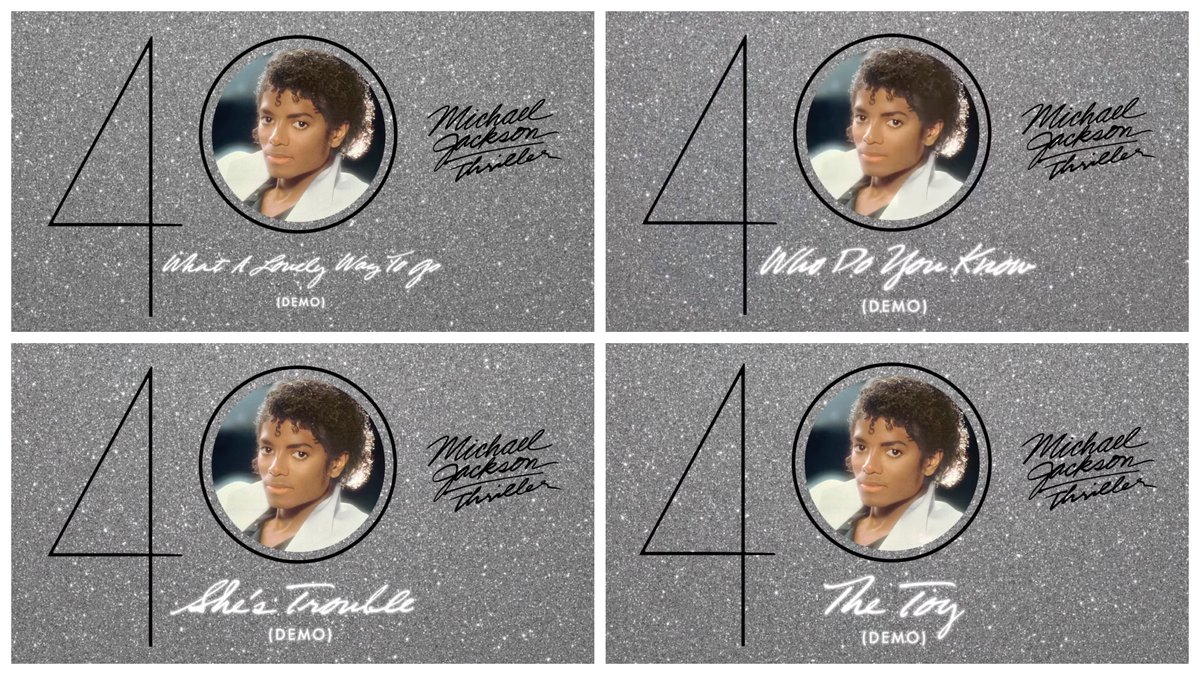 What is your favorite previously unreleased song from “Thriller 40”? “What A Lovely Way To Go” and “Who Do You Know” are favorites of the music press, but maybe you prefer “She’s Trouble” or “The Toy.” Let us know your selection with #Thriller40 hashtag.