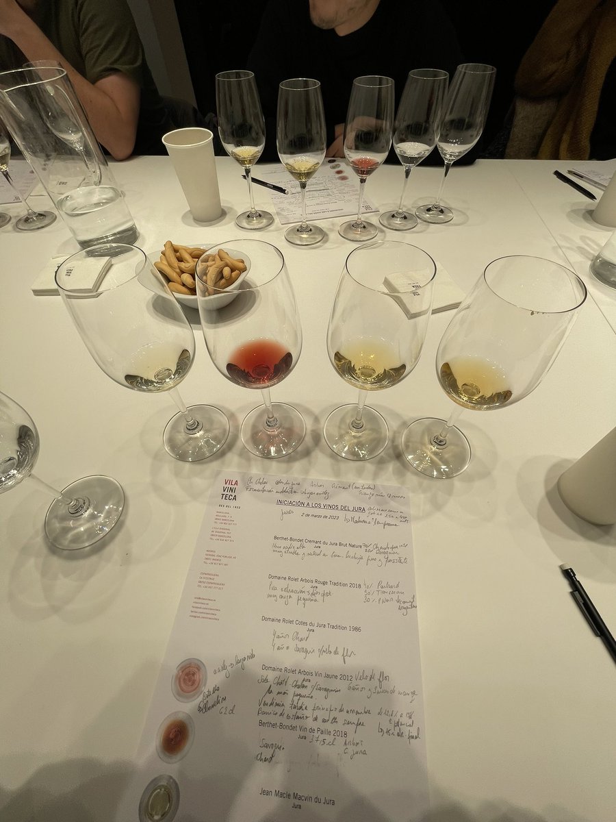 FAcunya's tweet photo. Vinos del Jura en @vilaviniteca #arbois #vinjaune #vindepaille #somm #tradition #macvin https://t.co/g46j7y5Vev