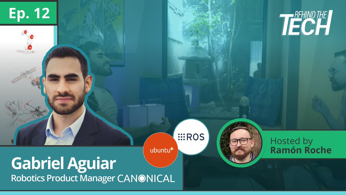 Dronecode's tweet image. Check out this interview with Gabriel Aguiar Noury, Robotics Product Manager at @Canonical! He dives into how open source is acting as a catalyst for the robotics industry. 

🌟hubs.la/Q01DYDW40
#DroneDevelopment #Robotics #Ubuntu