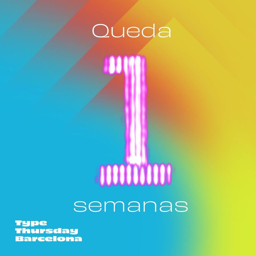 TypeThursdayBCN's tweet image. ¡Solo queda 1 semana!

Comienza la cuenta regresiva para reencontrarnos el próximo 9 de marzo!

Nos acompañarán @miquel_design @caromarando @serietipos y el 3er invitado que ya anunciaremos!

Nos vemos en el evento  #TypeThursdayBCN:
📍 Evento presenc… instagr.am/p/CpTEzMCIkYP/
