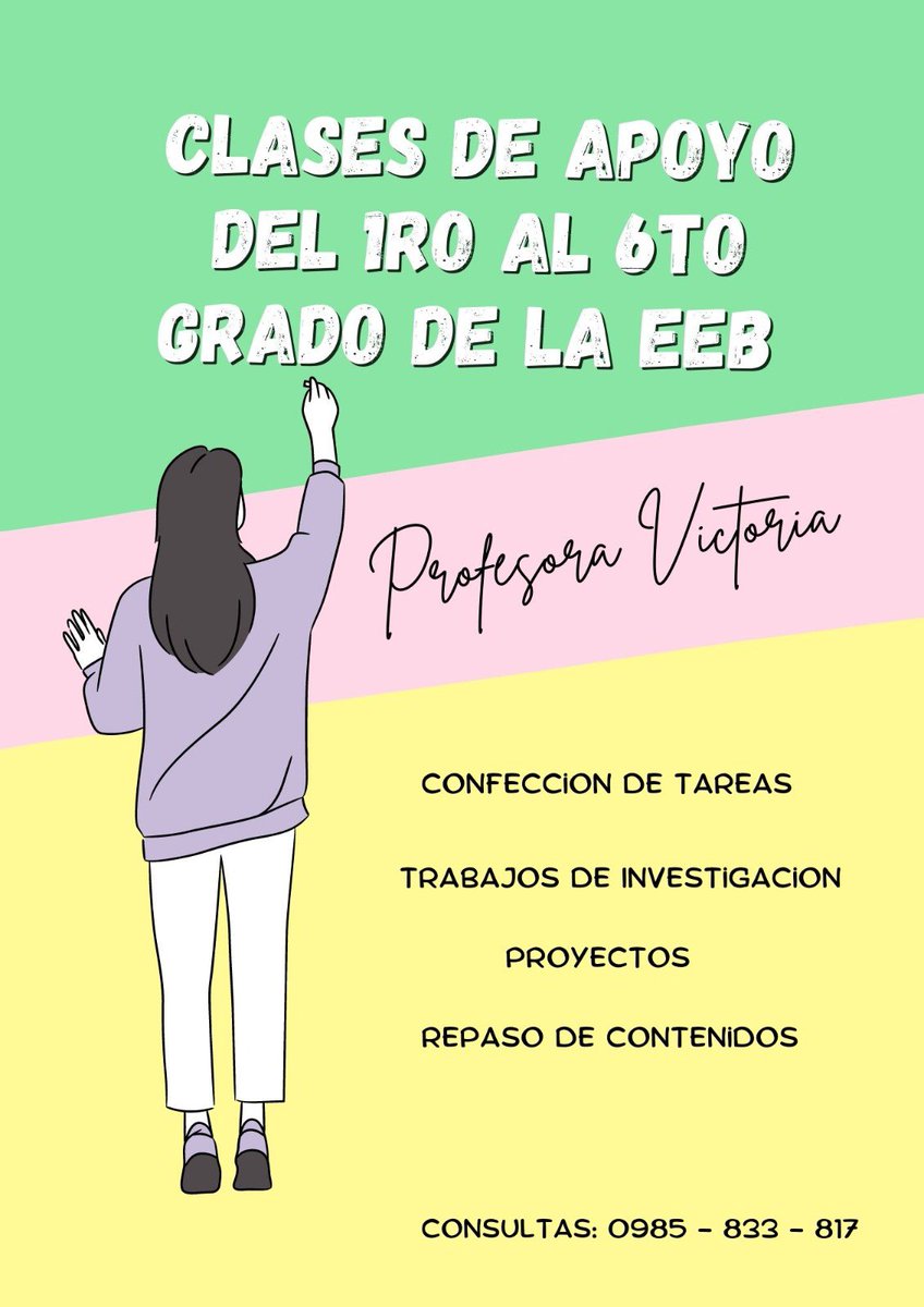 vanemarfranco's tweet photo. Mi mami esta dando apoyo escolar! En el flyer mas info! Es una genia total 🤩 me ayudan con un RT ❤️ https://t.co/vdVNOYqMjg