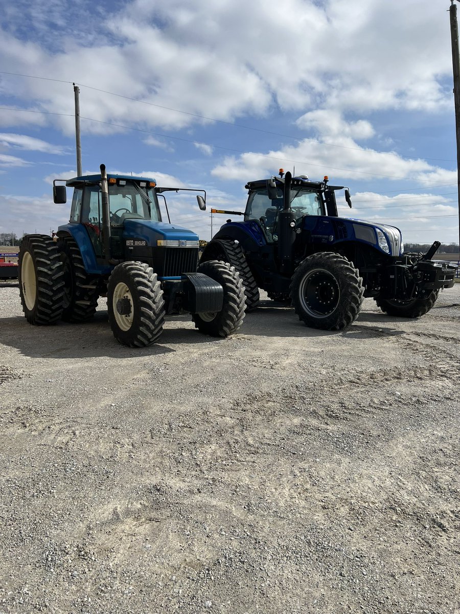 nfaus's tweet photo. Original Genesis ➡️ New Genesis @NHAgriculture @NewHollandAG @MachineryPete https://t.co/irtH7ILHky