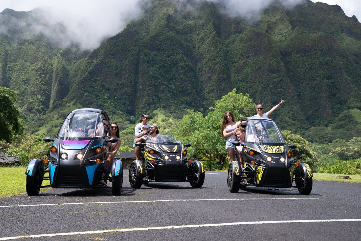 Kaka‘ako is now home to Arcimoto, the first electric vehicle rental provider in the neighborhood. hawaiitech.com/transportation… #kakaako #ourkakaako #arcimoto #ev #evs #electricvehicles #evrentals