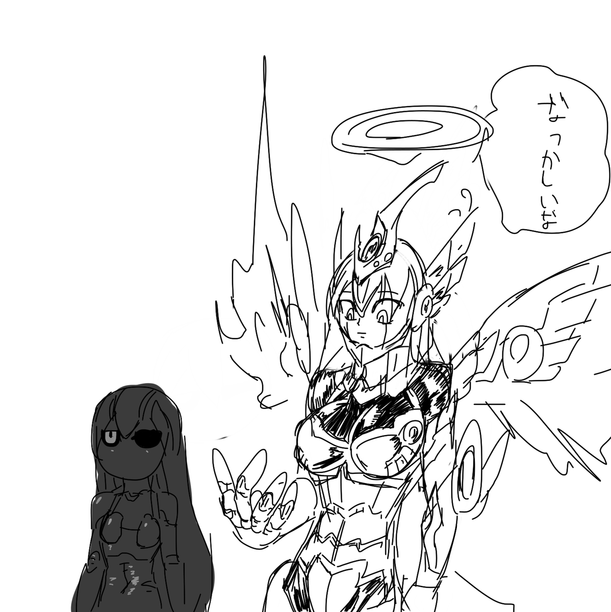 #毎日邪神アバター
おとといぶん機械族化した擬人化アバターと擬人化ラー
きのうぶん 前から車が来た擬人化アバター
きょうぶん ふざけてたら壁にハマる擬人化アバター、それをみておもむろにムチを取り出し近づく擬人化ドレッドルート、抜け出せるやろって思う擬人化イレイザー 