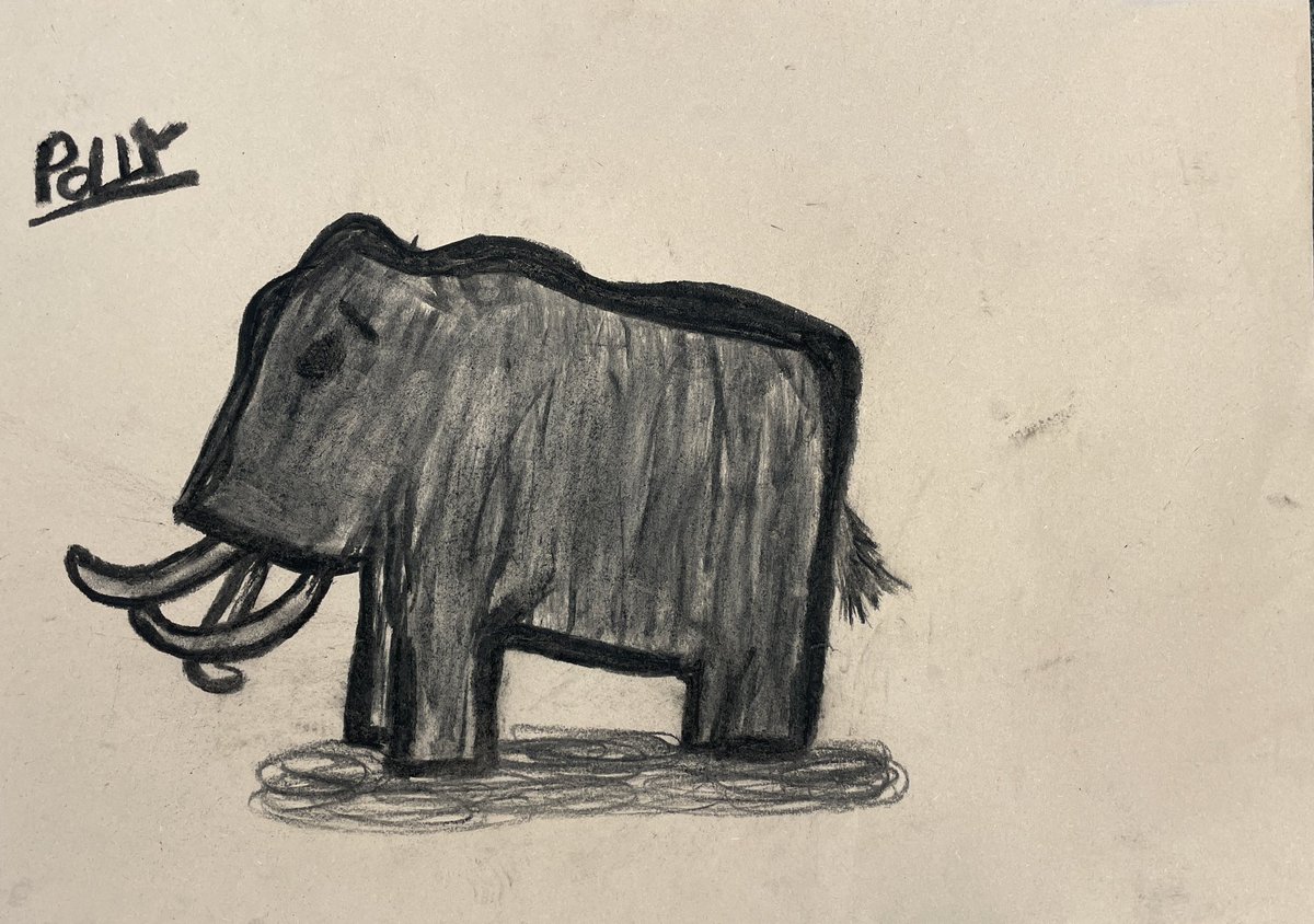 Thank you @AshwellSchool for having me today for World Book Day! Lovely drawings by all year groups, especially Year 5’s Mammoths! #WorldBookDay