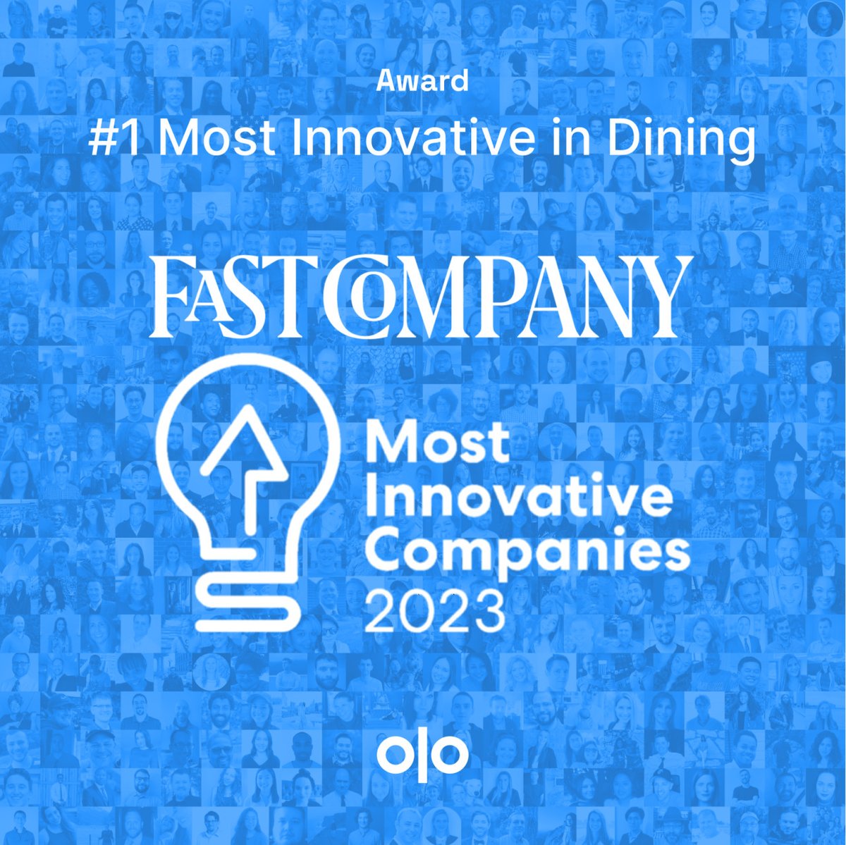 We're humbled to be named one of the World's Most Innovative Companies by @fastcompany for the second year in a row—this time, as the #1 Most Innovative Company in Dining #FCMostInnovative fastcompany.com/90846979/most-…