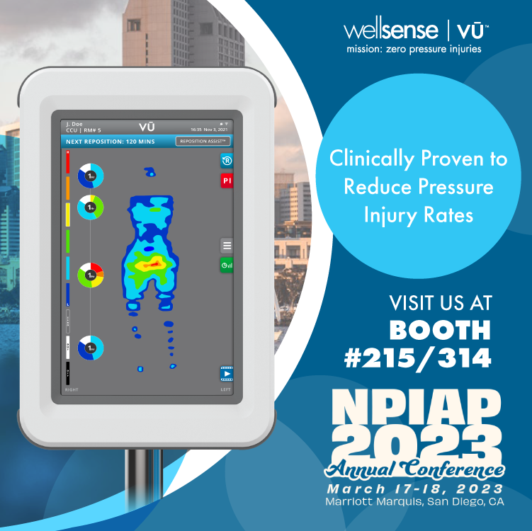 WellsenseInc's tweet photo. Wellsense will be at the NPIAP Conference, March 17-18th. Visit us at Booth #215/314 for a live demo and more. Hope to see you there!
#missionzeropressureinjuries #patientsafety #npiap https://t.co/1UvtVTyeFR