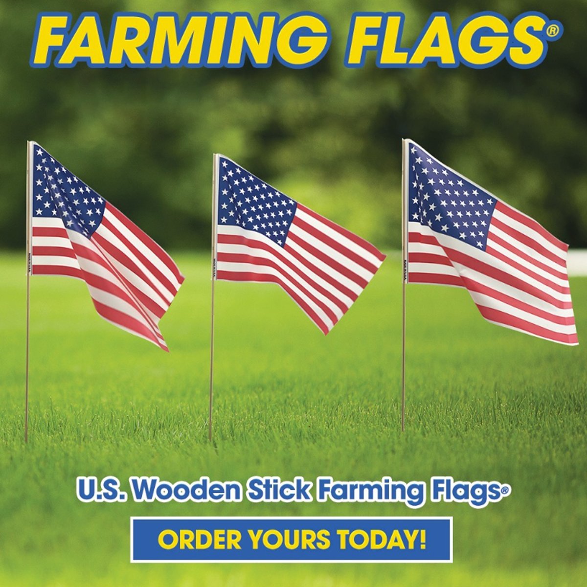 Farming flags are a great way to show your patriotism and sell a house! 

#farmingflag #realtor #sellingahouse