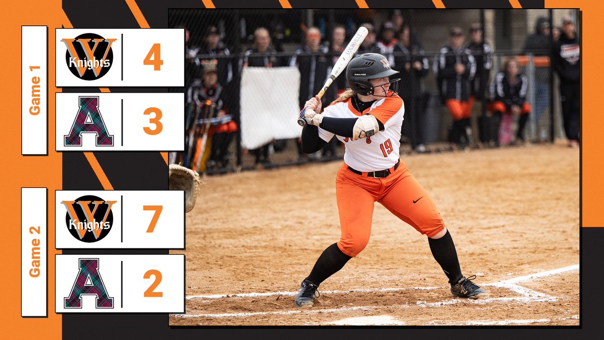 WartburgKnights's tweet photo. Knights sweep! 🔥

Game 1: Ella Link hits a walkoff single. https://t.co/E1N1YNpEmB