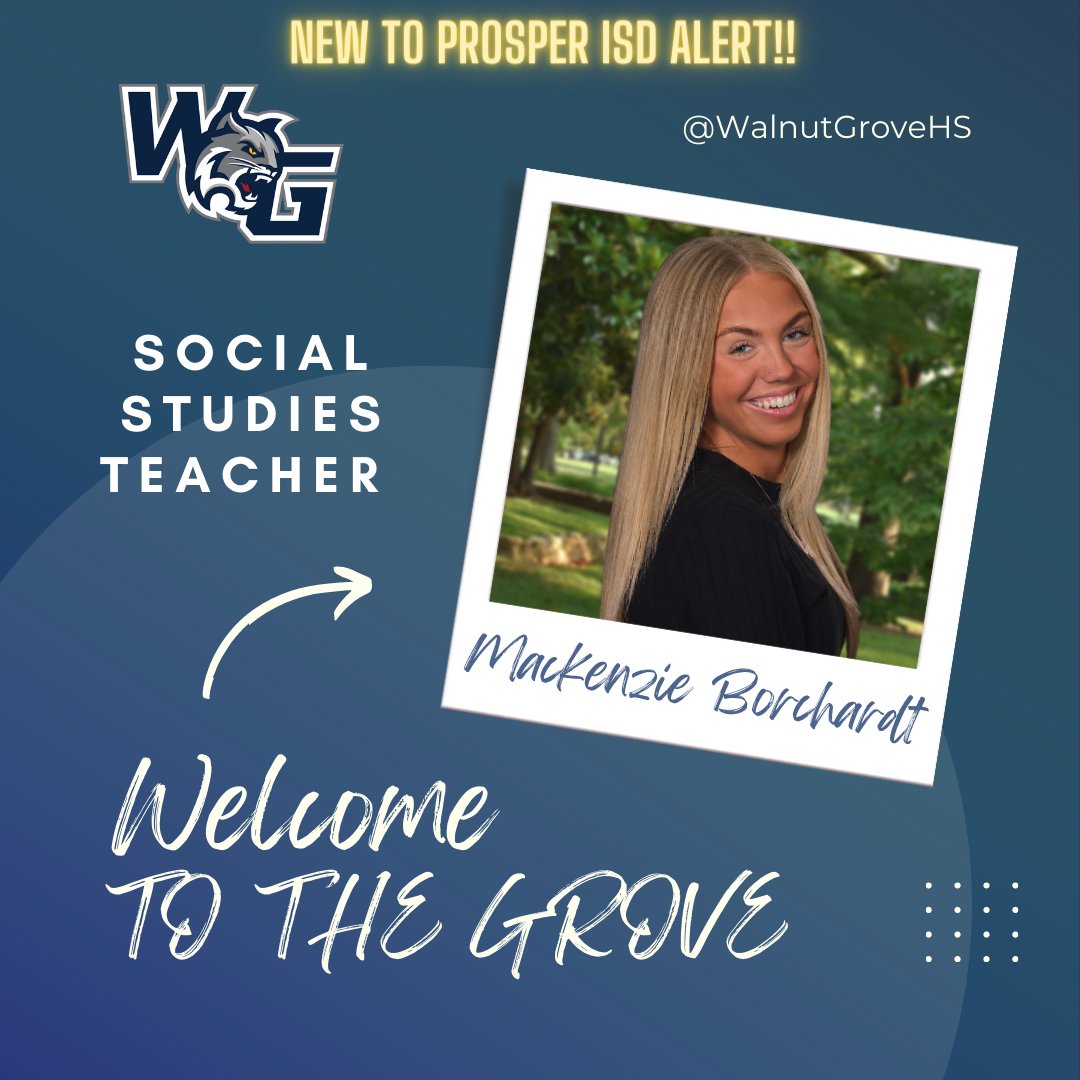 Walnut Grove High School on Twitter "We are EXCITED to Ms